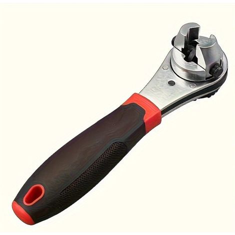 Ensemble de clés à cliquet réglables universelles 6–22 mm – Outil multifonction durable, mécanisme bi-directionnel à fixa (1/4)