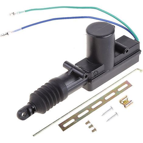 12V 2-Draht-Stellantriebsmotor mit Montagezubehör, robustes elektrisches Türschloss, universell. (1/4)