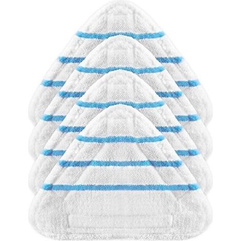 4 Housses Microfibre pour Balai Vapeur – Lot de 4, Universelles, Compatible Silvercrest & Tous Modèles, Lavables et Réutilisables (1/4)