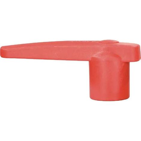 Cyclingcolors – Poignée de levier rallongé en plastique rouge pour série Arag 455 – Vanne à bille – Tuyauterie plomberie – Outils professionnels