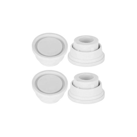 Bouchon en caoutchouc blanc – Pour échelle de piscine – Cache d étanchéité pour tube,10 pièces (1/5)