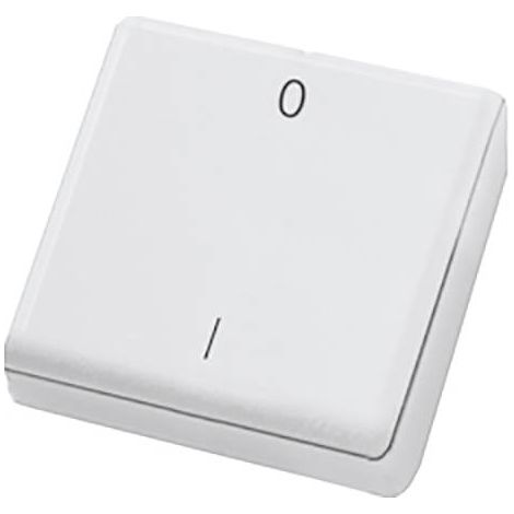 Eltako Émetteur Domotique sans fil blanc 43 x 43 mm