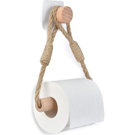 Toilettenpapierhalter ohne Bohren, Vintage-Handtuchhalter (1/5)