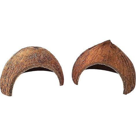 Lot de 2 grottes pour reptiles (1/3)