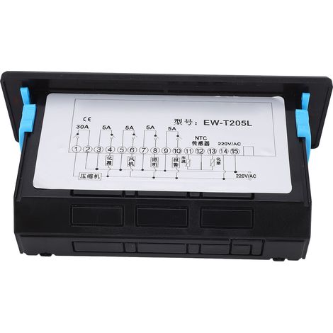 Digitaler Temperaturregler mit Display, intelligenter Thermostat für Küchenutensilien, Gefrier- und Auftaufunktion, 220 V Wechselstrom (1/5)