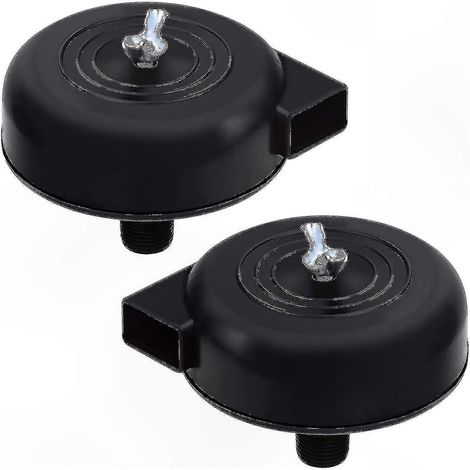 Luftkompressorfilter, 2er-Pack, PT 3/8 Außengewinde, 16 mm, geeignet für pneumatische Kompressionssysteme (1/3)