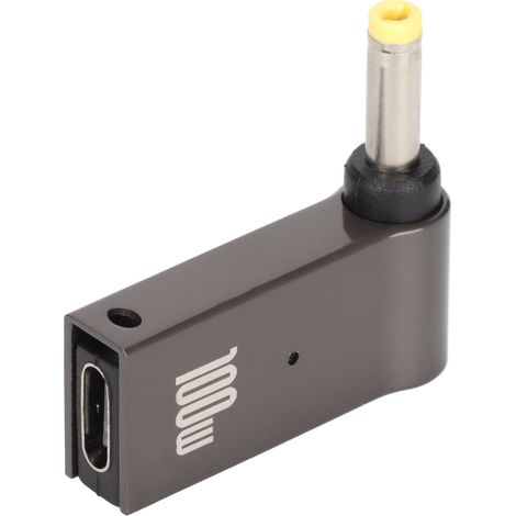 Kleiner und leichter 4,0 x 1,7 mm PD auf 100W Typ-C Smart-Chip-Stromwandler für Laptops (1/5)