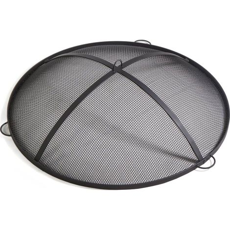 Grille de protection pour braséro de jardin, 99cm de diamètre, en maille , CookKing, 111313 (1/3)