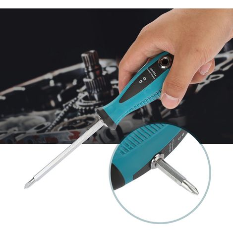 10-teiliges magnetisches Schlitz-, Kreuzschlitz- und Kreuzschlitzschraubendreher-Set für die Reparatur von Haushaltsgeräten – multifunktionales Handwerkzeug (1/5)