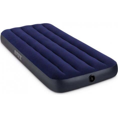 Intex Luftbett 191x76x22 cm blau Gästebett Luftmatratze (1/5)