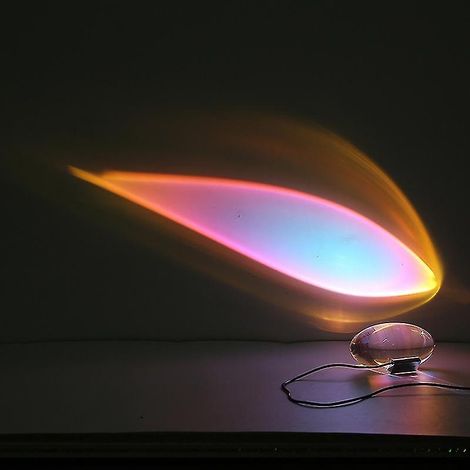 Lampe de table Sky Eye Crystal, style minimaliste créatif italien, idéale pour un salon, une table de chevet ou un espace d'exposition. Designer (1/4)