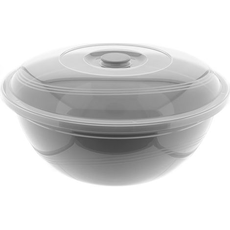 Allzweck-Schüssel mit Deckel 15 Liter (03 1212) Grau (1/5)