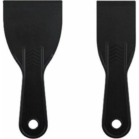 Grattoirs souples en plastique, tailles variées, grattoirs à peinture en plastique, couteaux à mastic en plastique (2/3 pouce), lot de 2 (1/5)