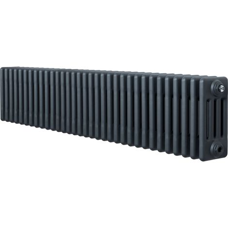 Traditional 4 Column Radiator - 300 x 1505mm - Anthracite (1/5)