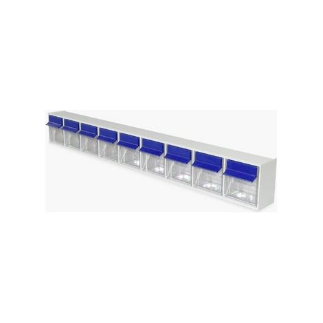 Hünersdorff 460300 Lagersichtbox MultiStore (L x B x H) 64 x 601 x 76.5 mm Lichtgrau 1 St. (1/4)