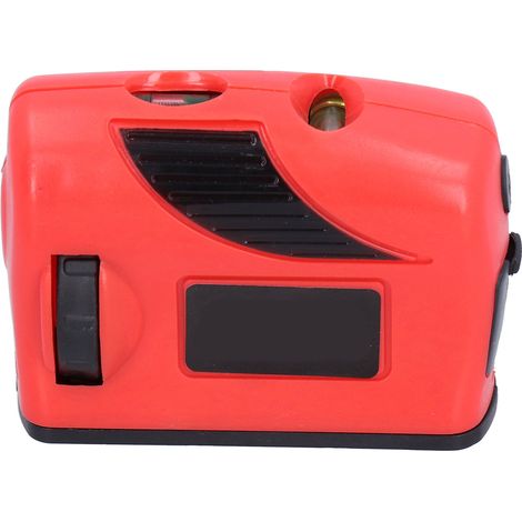 Niveau à bulle rouge - Outil de mesure portable compact à utilisation simplifiée pour la mise en place d'agencements de sols