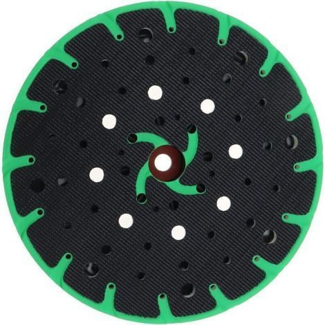 Plateau ponceuse 150 mm avec aspiration de poussière - Filetage de raccordement M8 - remplacement du festool plateau ponceuse, compatible avec le ponceuse excentrique 150mm bosch makita etc (1/4)