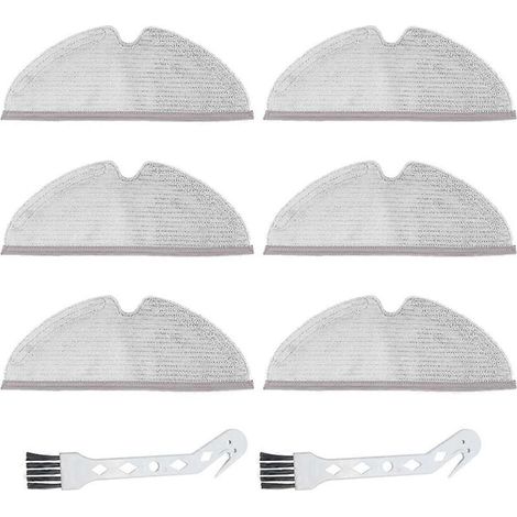 Compatible avec les accessoires pour aspirateur robot Roborock T8 et Q7MAX+ (chiffon, brosse, etc.). (1/5)
