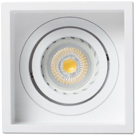 ACRE Spot orientable carré blanc