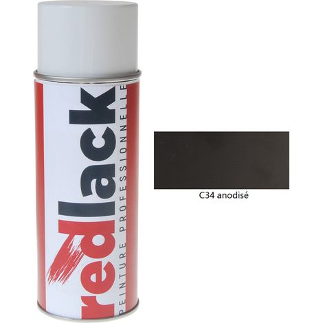 Aérosol de peinture multisupport – C34 anodisé – Redlack