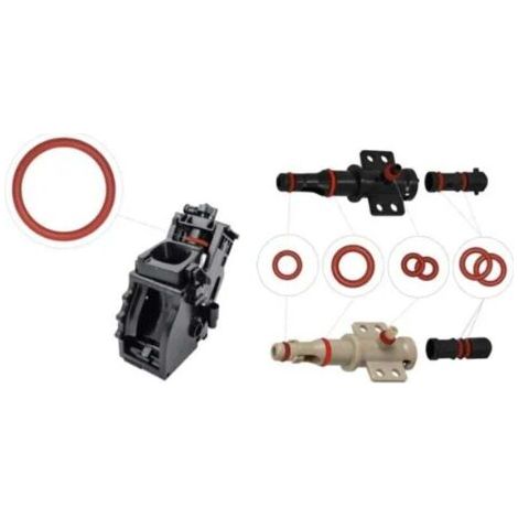 Green Mobility-Kit d'entretien de joints toriques pour soupape de support et soupape de débit, compatible avec Phillips, Saeco, Spidem et Gaggia. (1/4)