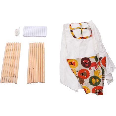 Tente pour enfants avec motifs d'animaux de dessin animé, idéale pour les garçons et les filles, pour jouer à l'intérieur ou à l'extérieur. Cadeau d'anniversaire. (1/5)