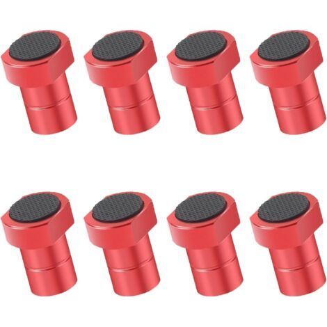8pcs Woodworking Table Clamp 20mm, Aluminum Alloy Clamp for Woodworking Bench, Dog Clamp, Accessory for Flat Tensioners on Planing Bench for Fixing Workpieces (1/5)