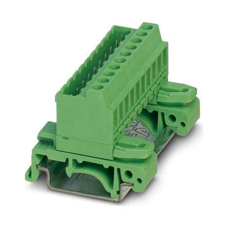 Bloc de jonction rail DIN Phoenix Contact COMBICON UMSTBVK, A visser ( Prix pour 1 )