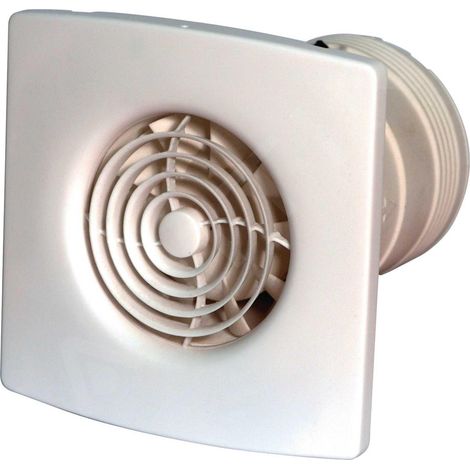 Zehnder Silent - Ventilateur mural et de plafond silencieux de 100 mm avec fonction de base ZSR100B (1/4)
