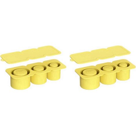 Eiswürfelform mit großem Fassungsvermögen für 30 oz/40 oz, gelb