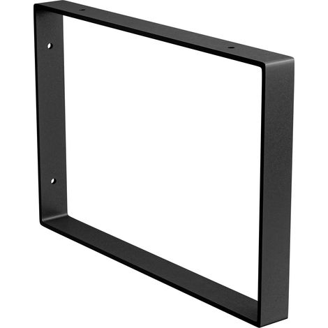 AMIG Support 3002 210 x 310 x 30 mm Acier Noir mat (1/5)