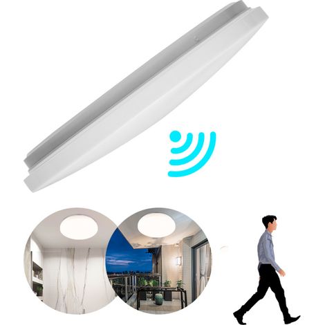 SWANEW Plafoniera LED Soggiorno Bagno Soggiorno 18W Bianco Neutro (1/5)