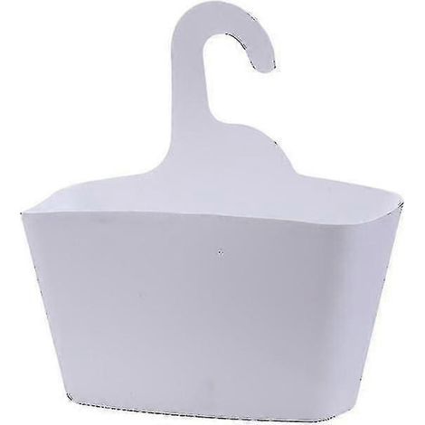 Panier de douche turquoise avec crochet de suspension pour avoir tout à portée de main. Panier universel. (1/3)