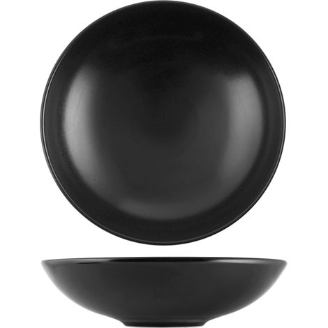 H&H Piatto STW Denver Nero Fondo Cm20