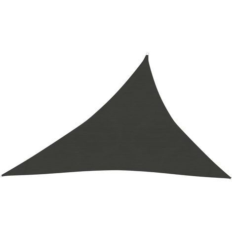 Vela ombreggiante 160 g/m² antracite 3 x 4 x 5 m HDPE 020008925