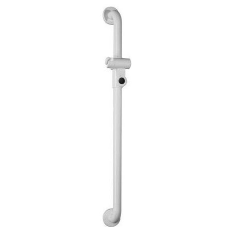 Barra de ducha SERIE 477 90mm tief d : 33mm Dimensión axial 800mm blanco puro