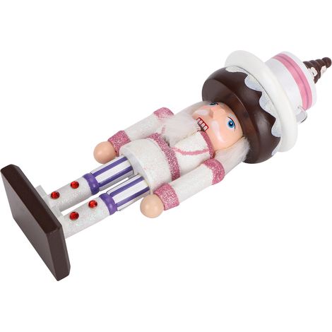 Set aus 3 handgefertigten Holzfiguren zur Dekoration von Büro und Wohnzimmer, handgefertigtes Ornament, Geschenkidee (1/5)