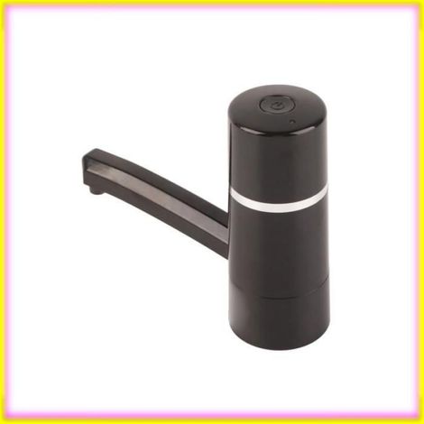 keenso Pompe à eau électrique (noir)1x Bouteille Rechargeable Sans Fil Pompe électrique D’eau Potable OB auto eau Bouton Noir-002 (1/5)
