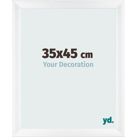yd. - Cadre photo 35x45 - Blanc Mat - MDF - Pisa (1/5)