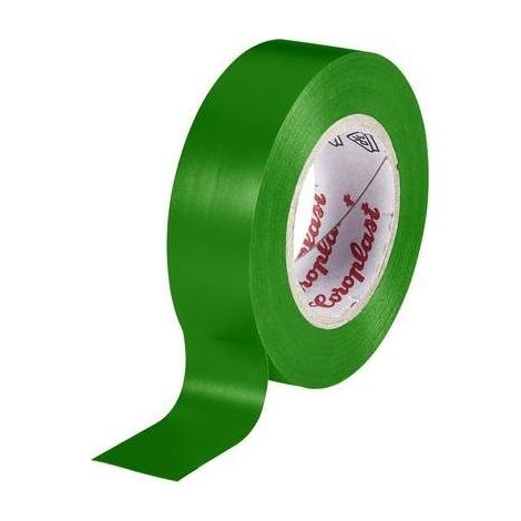 COROPLAST 302 302-10-19GN - NASTRO ISOLANTE, 10 M X 19 MM, COLORE: VERDE