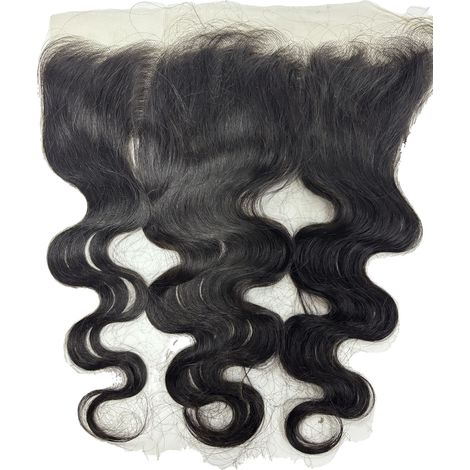 Cierre de encaje, textura ondulada, cabello Remy de alta calidad, encaje 13x4, 20 pulgadas, 150% (1/2)