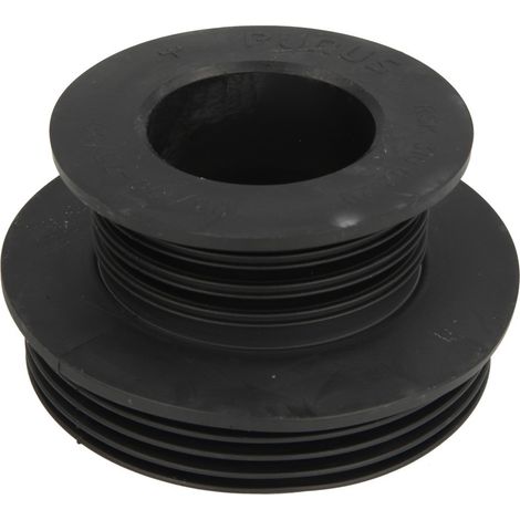Adaptateur combiné CR CKA 100-105 / 75/50 (100-105 mm vers 75/50 mm), jusqu'à 0,5 bar, TPE