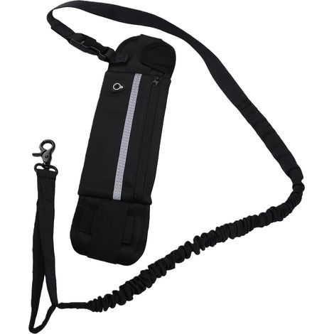 Reflective Dog Leash with Belt Bag for Running (1/5)