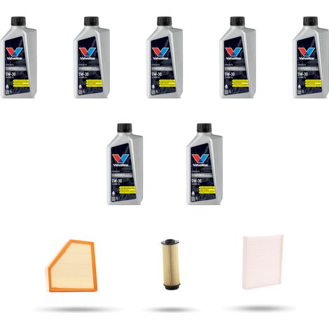 Kit tagliando 3 FILTRI e 7L OLIO compatibile con Bmw serie 4 (F32, F33, F36, F82) 440i 240kw dal 2016 (1/4)
