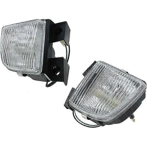 Paire de feux antibrouillard et clignotants de pare-chocs avant compatibles avec Toyota Hiace VAN 1996-1998 (références : 81210-26010 et 81220-26010-JXLGV). (1/5)