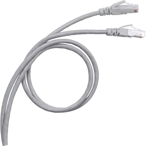 CORDON C5E F/UTP PVC GRIS 2 M LEGRAND 051641