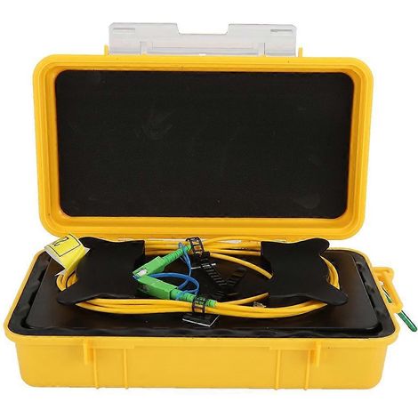 Glasfaser-OTDR-Startkabelbox, Totzoneneliminator, Glasfaserring Sc APC-Sc APC SM 1km