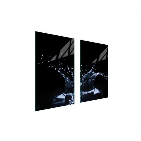 PLACA PROTECTORA DE VIDRIO PARA ESTUFA 75x52 AGUA (1/5)