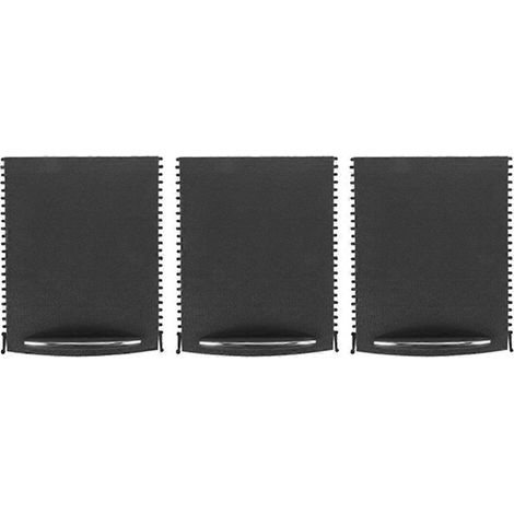 Lot de 3 couvercles de volet roulant pour console centrale de voiture --- (1/5)