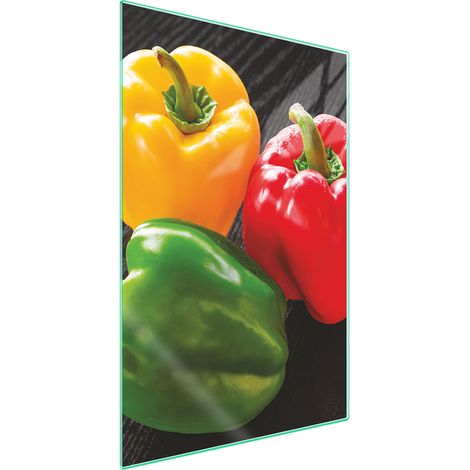 TAGLIERE IN VETRO 35x52 Peperone (1/5)
